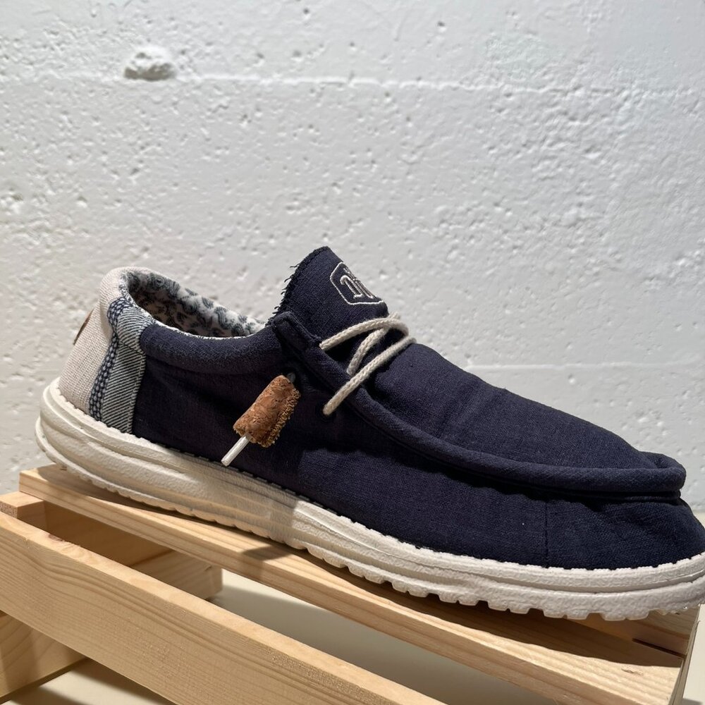 Hey Dude Men's Wally Craft Linen Casual Shoe - Picture 7 of 15